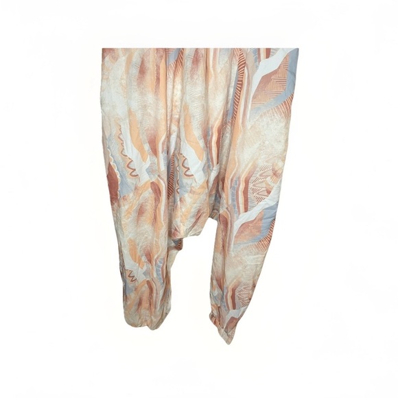 NWT Free People Movement All Strapped One Piece Jumpsuit Harem Pants size XL - Picture 3 of 6